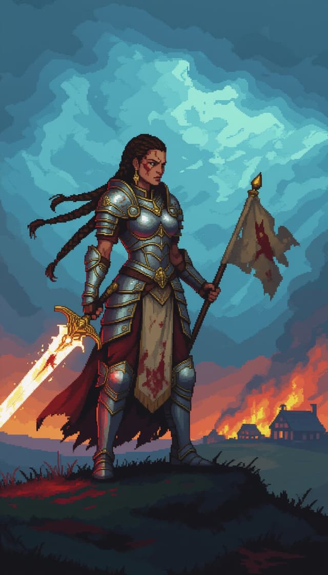Pixel art style